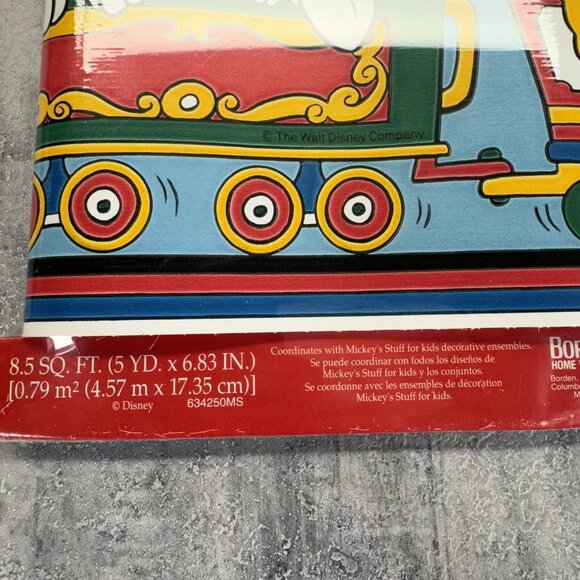 Mickey & Friends At Home Wallpaper Border Disney NOS 4.5m x 17.5 cms (15' x 7") - Picture 3 of 6
